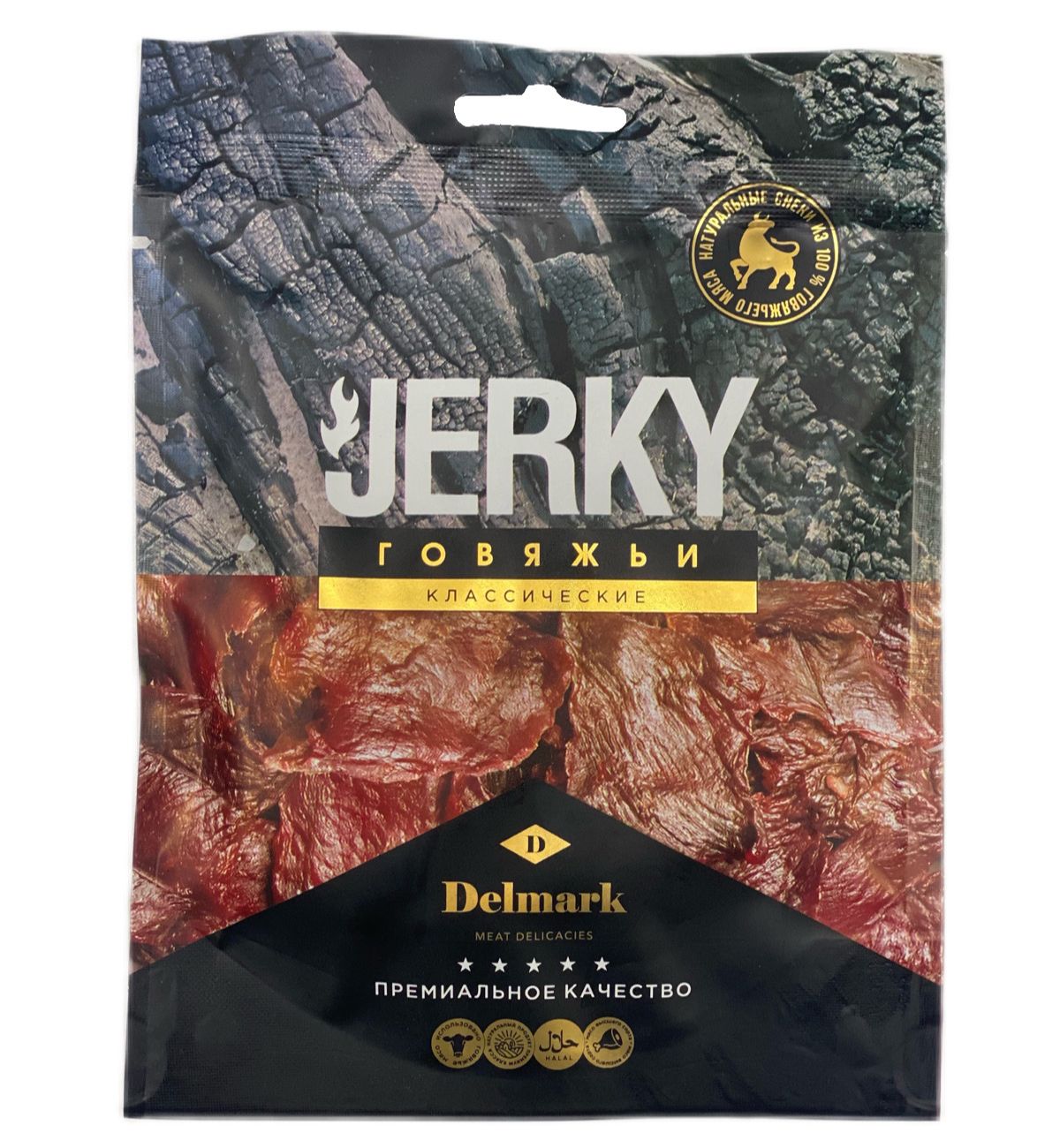 Говяжьи Jerky Delmark классические 40g